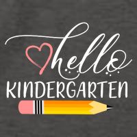 Hello Kindergarten Cute Pencil Vector Backpack