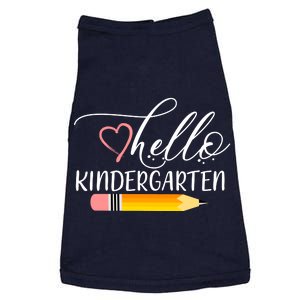 Hello Kindergarten Cute Pencil Doggie Tank