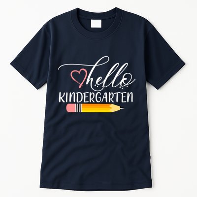 Hello Kindergarten Cute Pencil Tall T-Shirt