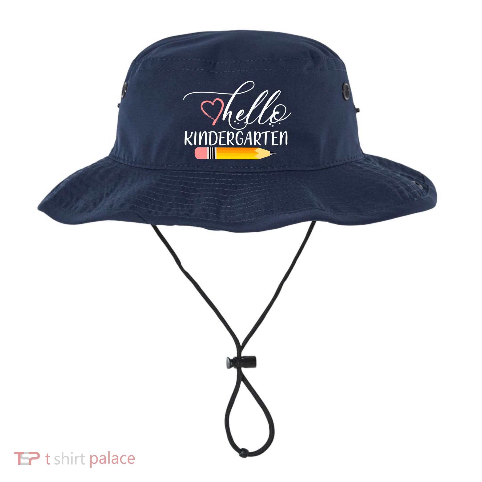 Hello Kindergarten Cute Pencil Bucket Hat