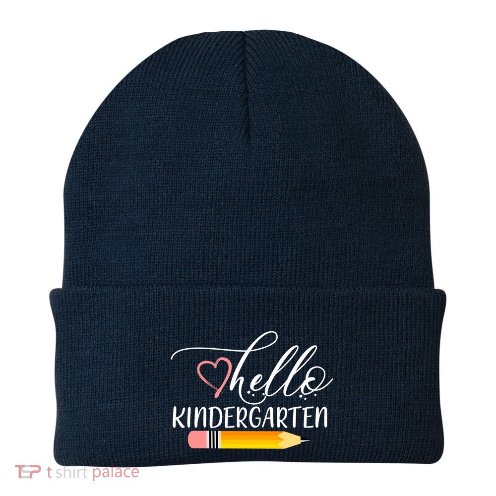 Hello Kindergarten Cute Pencil Beanie
