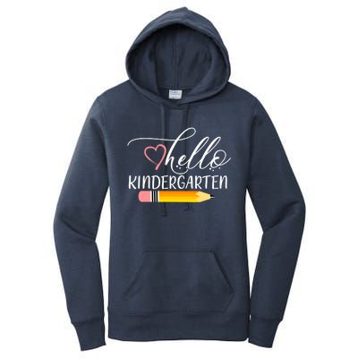 Hello Kindergarten Cute Pencil Women's Pullover Hoodie