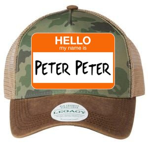 Hello My Name Is Peter Peter Legacy Tie Dye Trucker Hat