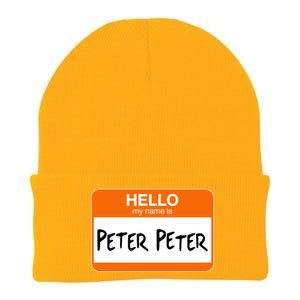 Hello My Name Is Peter Peter Knit Cap Winter Beanie