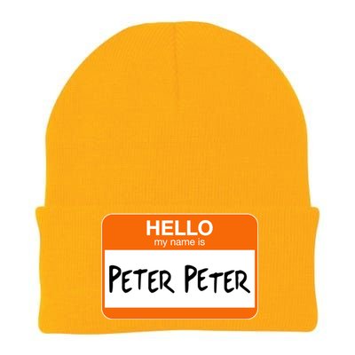 Hello My Name Is Peter Peter Knit Cap Winter Beanie