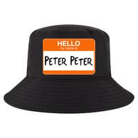 Hello My Name Is Peter Peter Cool Comfort Performance Bucket Hat