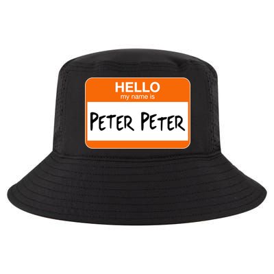 Hello My Name Is Peter Peter Cool Comfort Performance Bucket Hat