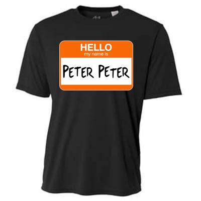 Hello My Name Is Peter Peter Cooling Performance Crew T-Shirt