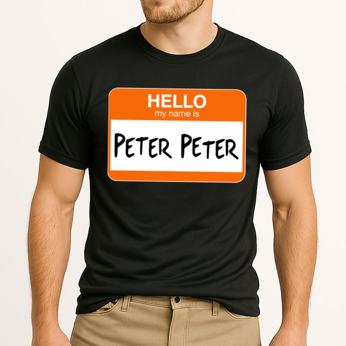 Hello My Name Is Peter Peter Performance Shirt