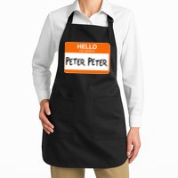 Hello My Name Is Peter Peter Apron
