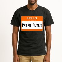 Hello My Name Is Peter Peter Tall T-Shirt