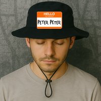 Hello My Name Is Peter Peter Bucket Hat