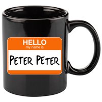 Hello My Name Is Peter Peter 11oz C Handle Ceramic Mug