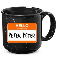 Hello My Name Is Peter Peter 15oz Campfire Ceramic Mug