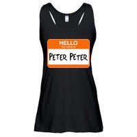Hello My Name Is Peter Peter Ladies Essential Flowy Tank