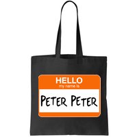 Hello My Name Is Peter Peter Bag