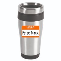 Hello My Name Is Peter Peter 16oz Travel Tumbler