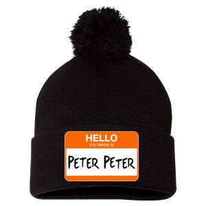 Hello My Name Is Peter Peter Pom Pom 12in Knit Beanie