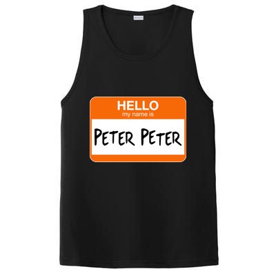 Hello My Name Is Peter Peter PosiCharge Competitor Tank
