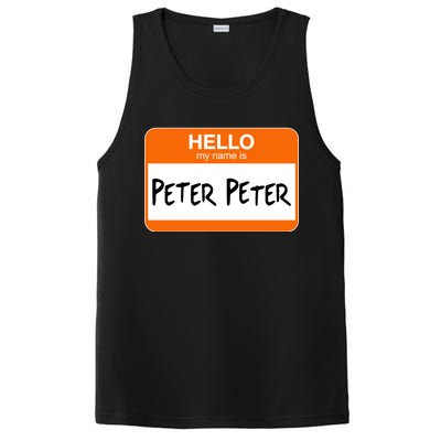 Hello My Name Is Peter Peter PosiCharge Competitor Tank