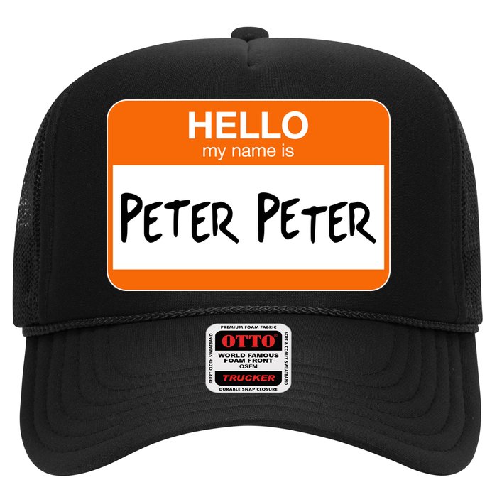 Hello My Name Is Peter Peter Hat