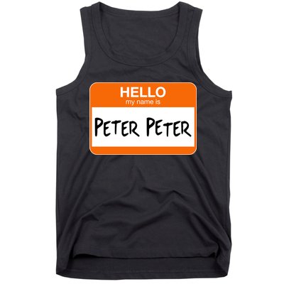 Hello My Name Is Peter Peter Tank Top