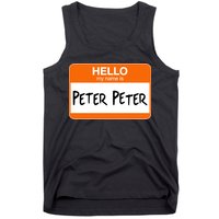 Hello My Name Is Peter Peter Tank Top