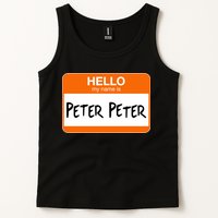 Hello My Name Is Peter Peter Tank Top