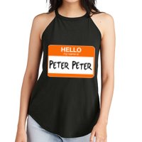 Hello My Name Is Peter Peter Women's Perfect Tri Rocker Tank