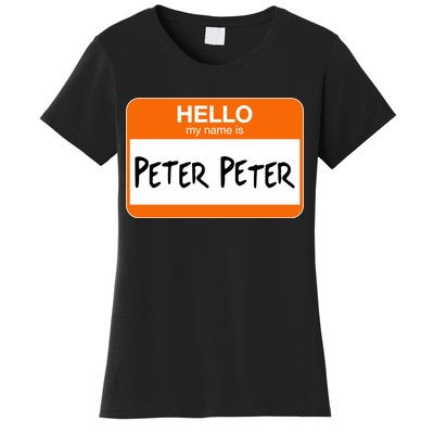 Hello My Name Is Peter Peter Women's T-Shirt