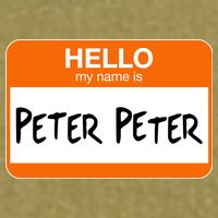 Hello My Name Is Peter Peter Garment-Dyed Women's Muscle Tee