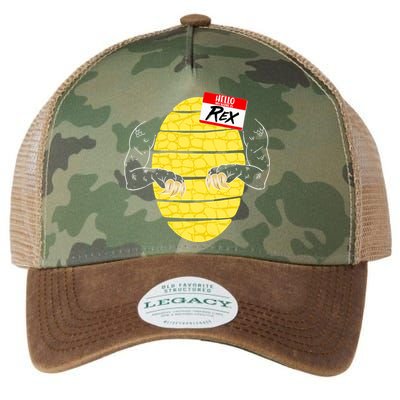 Hello My Name is Rex T-Rex Halloween Legacy Tie Dye Trucker Hat