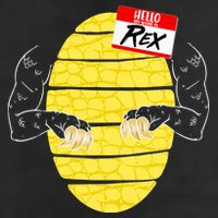 Hello My Name is Rex T-Rex Halloween Cool Comfort Performance Bucket Hat