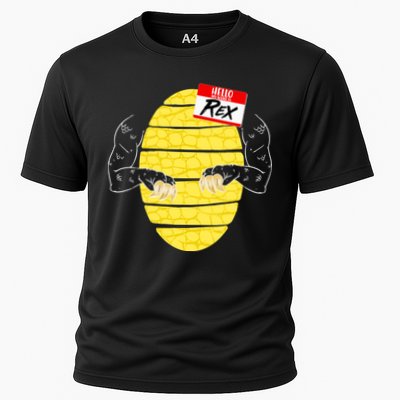 Hello My Name is Rex T-Rex Halloween Performance Shirt