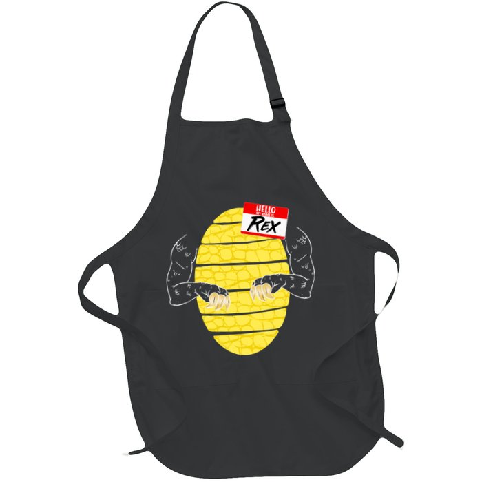 Hello My Name is Rex T-Rex Halloween Apron