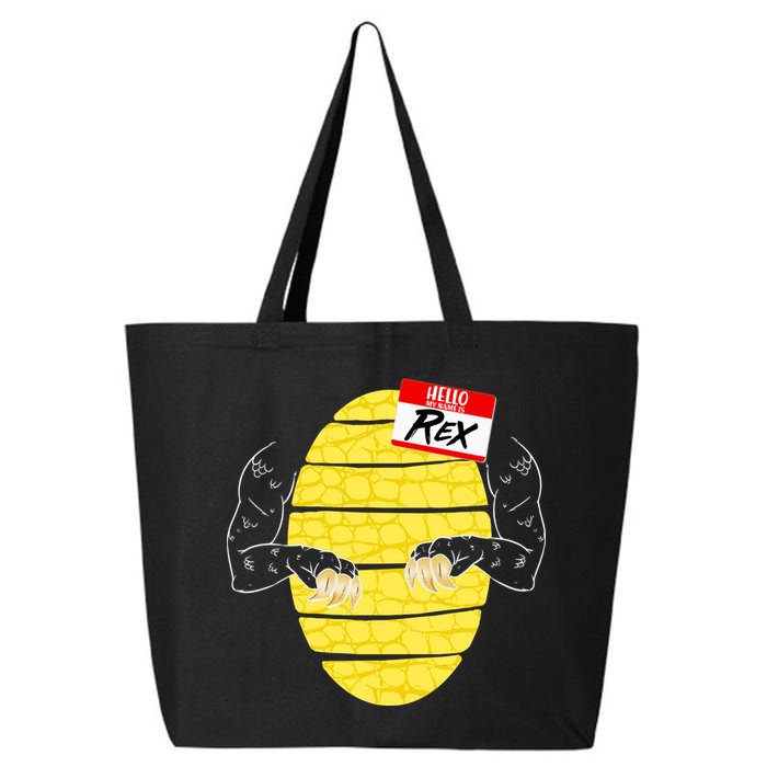 Hello My Name is Rex T-Rex Halloween 25L Jumbo Tote