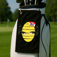 Hello My Name is Rex T-Rex Halloween Golf Towel