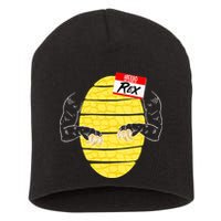 Hello My Name is Rex T-Rex Halloween Short Acrylic Beanie