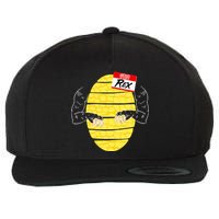 Hello My Name is Rex T-Rex Halloween Wool Snapback Cap