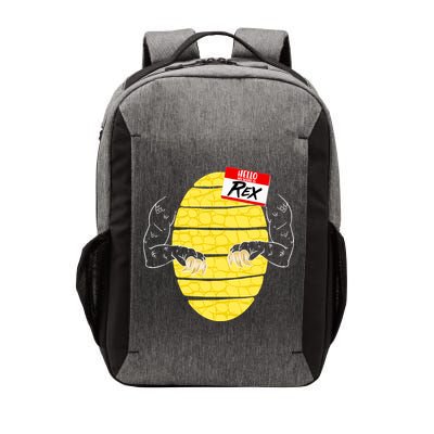 Hello My Name is Rex T-Rex Halloween Vector Backpack