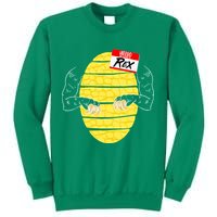 Hello My Name is Rex T-Rex Halloween Sweatshirt