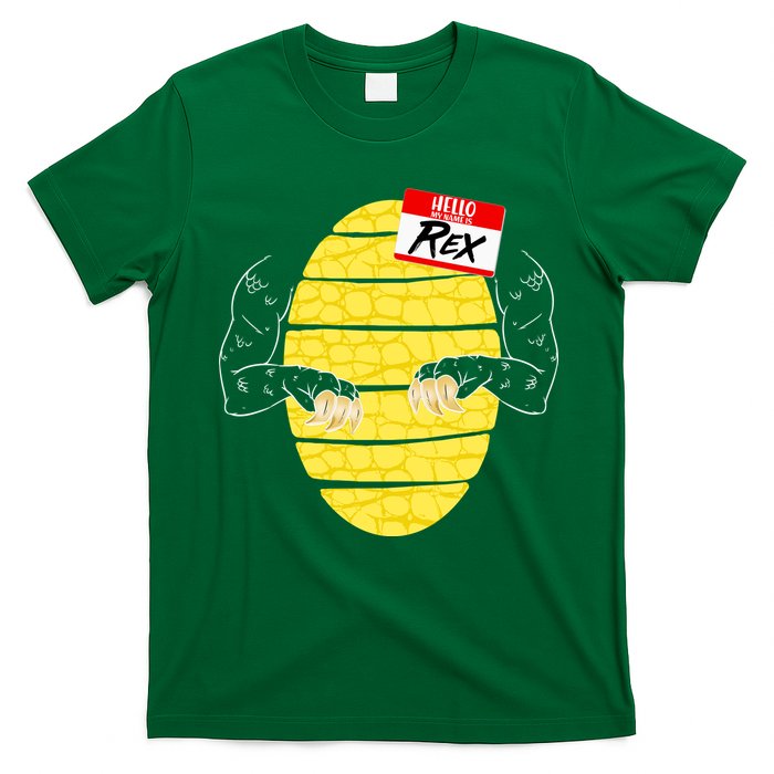 Hello My Name is Rex T-Rex Halloween T-Shirt