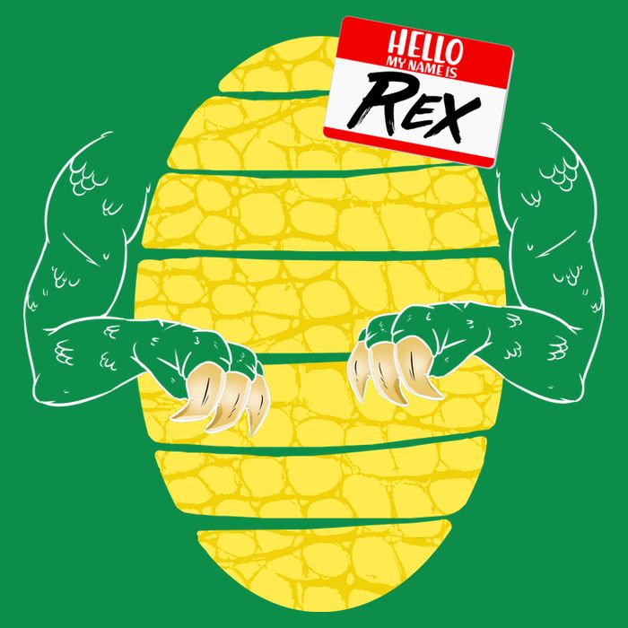 Hello My Name is Rex T-Rex Halloween T-Shirt