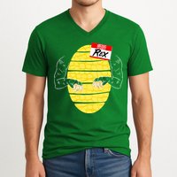 Hello My Name is Rex T-Rex Halloween V-Neck T-Shirt