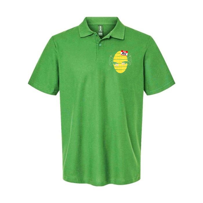 Hello My Name is Rex T-Rex Halloween Polo