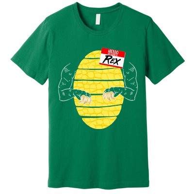 Hello My Name is Rex T-Rex Halloween Premium T-Shirt