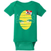 Hello My Name is Rex T-Rex Halloween Baby Bodysuit