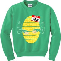Hello My Name is Rex T-Rex Halloween Kids Sweatshirt