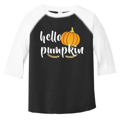 Hello Pumpkin Toddler Fine Jersey T-Shirt