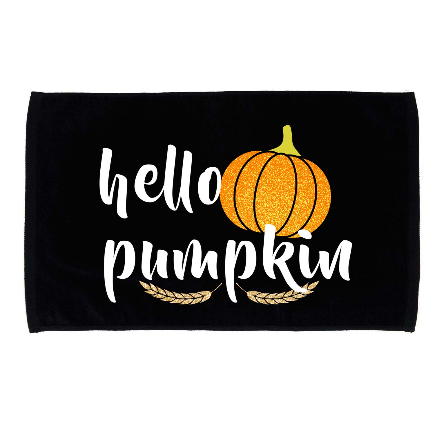 Hello Pumpkin Microfiber Hand Towel